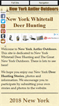 Mobile Screenshot of nyantler-outdoors.com