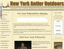 Tablet Screenshot of nyantler-outdoors.com